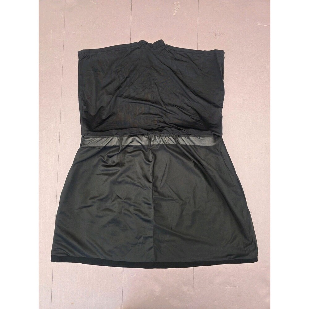 OGL Ponte Mid Rise Pull-on Skort Black L NWT Pockets - Picture 3 of 5